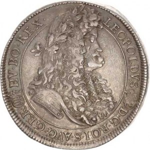 Leopold I. (1657-1705), Tolar 1691 KB Husz. 1372 var. A - odlišná kresba brnění