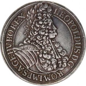 Leopold I. (1657-1705), Tolar 1695 b.zn., Vídeň kombinace Voglh.234/ av. typ V - rv