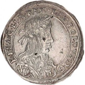 Leopold I. (1657-1705), XV kr. 1661 CA, Vídeň-Cetto Hol.61.1,3