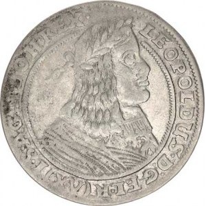 Leopold I. (1657-1705), XV kr. 1662 G-H, Vratislav-Hübner Hol.62.1,2