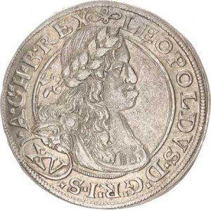 Leopold I. (1657-1705), XV kr. 1663 CA, Vídeň-Cetto Hol.63.5,2 6,086 g