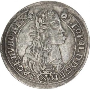 Leopold I. (1657-1705), XV kr. 1675 KB Hol.75.1,1 5,921 g