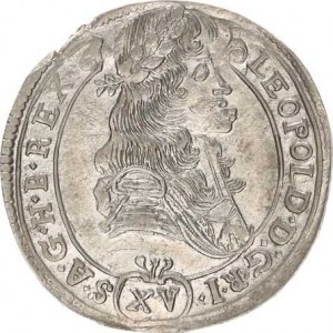 Leopold I. (1657-1705), XV kr. 1686 KB Hol.86,2.2 (datace ve stuze)