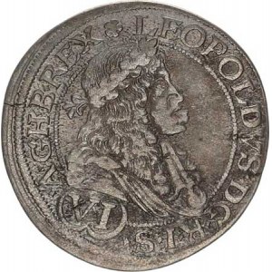 Leopold I. (1657-1705), VI kr. 1677, Vídeň-Faber jako Nech. 1935 var.: D.G.R.I.S. -