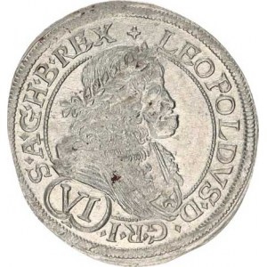 Leopold I. (1657-1705), VI kr. 1679 MM, Vídeň-Mittermayer