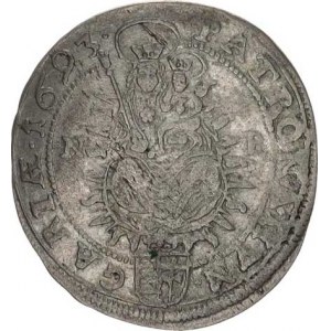 Leopold I. (1657-1705), VI kr. 1693 NB, Nagybánya RR Husz. 1458