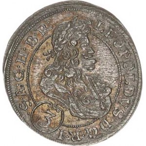 Leopold I. (1657-1705), 3 kr. 1699 FN, Opolí-Nowak MKČ 1666 R