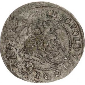 Leopold I. (1657-1705), 3 kr. 1704 b.zn. (neznámá mincovna), uherský typ - Madona