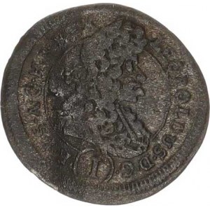Leopold I. (1657-1705), 1 kr. 1695 GE, Praha-Egerer LANDMÜNTZ MKČ 1432