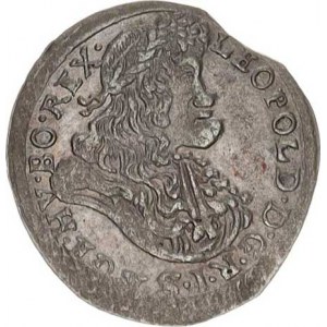 Leopold I. (1657-1705), Poltura 1703 N-B, Nagybánya Husz. 1486 var. bez vnitřího kru