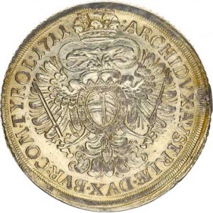 Josef I. (1705-1711), Tolar 1711 M:*.H., Vídeň-Hoffmann (28,73 g) CNA 148-a-7