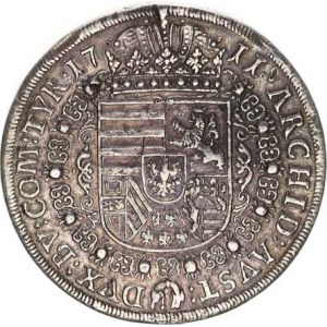 Josef I. (1705-1711), Tolar 1711 b.zn, Tyroly, Hall Voglh. 245/I; Her. 132