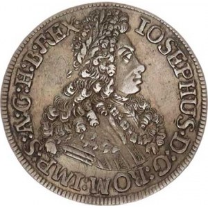 Josef I. (1705-1711), VI kr. 1707, Tyroly Hall R M-A 206, mír. zvlněný