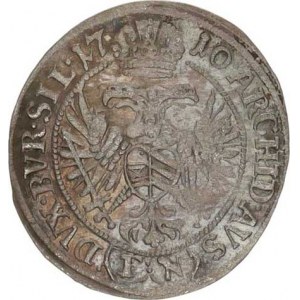 Josef I. (1705-1711), 3 kr. 1710 FN, Vratislav-Nowak jako MKČ 1763, ale ve značce je