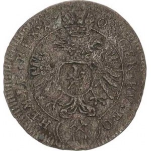 Josef I. (1705-1711), 1 kr. 1707, K.Hora-Wohnsiedler, tém.