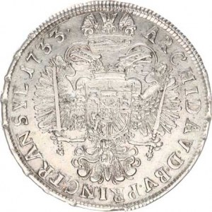 Karel VI. (1711-1740), 1/2 Tolar 1733, Sedmihrady-Karlovský Bělehrad Her. 571; M-