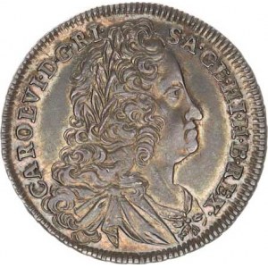 Karel VI. (1711-1740), 30 kr. 1740 KB R Husz. 1625 7,192 g, tém.