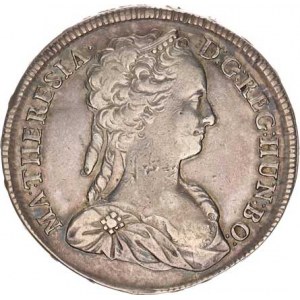 Marie Terezie (1740-1780), Tolar 1742 K-B, Kremnica - typ MA. THERESIA Husz. 1667