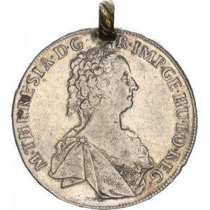 Marie Terezie (1740-1780), Tolar 1757 b.zn., Praha Fr. 859; Her. 524