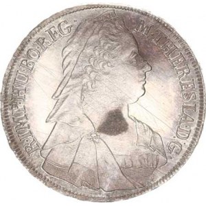 Marie Terezie (1740-1780), Tolar 1770 IC-SK, Vídeň 28,010 g, tmavá skvr., jinak