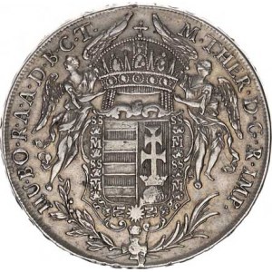 Marie Terezie (1740-1780), Tolar 1780 B/SK-PD, Kremnica - Madona Husz. 1680 28,023 g