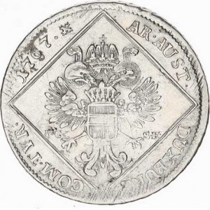 Marie Terezie (1740-1780), 30 kr. 1767 IC-SK, Vídeň, just. při kraji, tém.