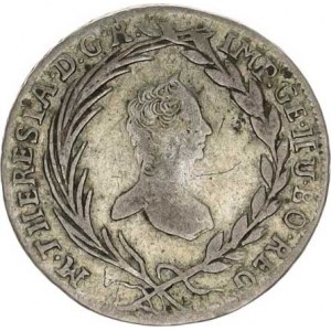 Marie Terezie (1740-1780), 10 kr. 1765 K-B, Kremnica