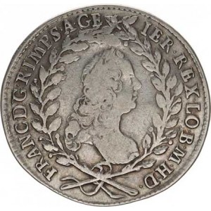 František Lotrinský (1745-1765), 20 kr. 1759 N-B, Nagybanya, mělčí ražba, tém.