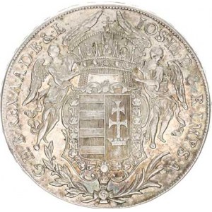 Josef II. (1780-1790), Tolar konvenční 1782 B - Madona Her. 147 /28,082 g/