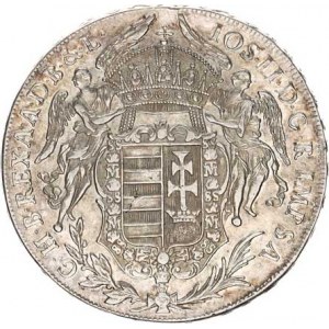 Josef II. (1780-1790), Tolar konvenční 1782 B - Madona Her. 147; Husz. 1869