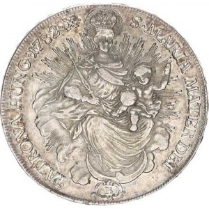 Josef II. (1780-1790), Tolar konvenční 1782 B - Madona Her. 147; Husz. 1869