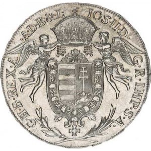 Josef II. (1780-1790), 1/2 Tolar 1787 A - Madona R 14,014 g