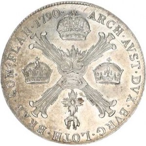 Josef II. (1780-1790), 1/4 Tolar křížový 1790 A