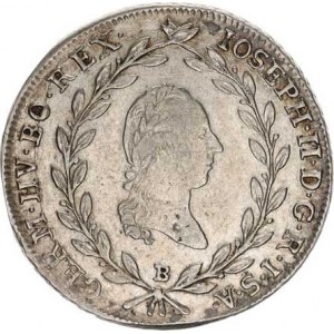Josef II. (1780-1790), 20 kr. 1787 B