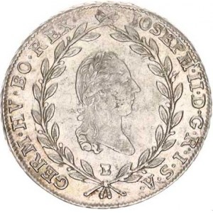 Josef II. (1780-1790), 20 kr. 1787 E