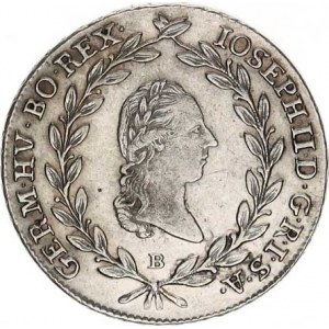 Josef II. (1780-1790), 20 kr. 1788 B