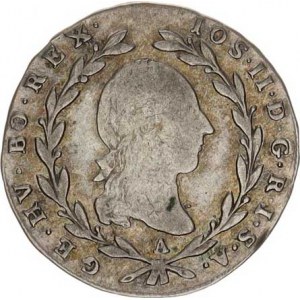 Josef II. (1780-1790), 5 kr. 1790 A R