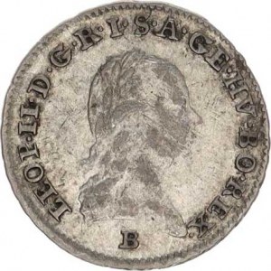 Leopold II. (1790-1792), 3 kr. 1791 B R