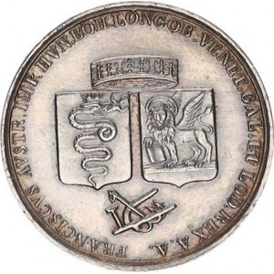 František I. (1792-1835), Velký žeton na holdování v Miláně 15.5. 1815, Pod lombardskou ko