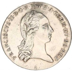 František I. (1792-1835), Tolar 1802 A R 28,063g