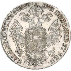 František I. (1792-1835), Tolar 1819 A Fr. 144 28,08 g +starý podlož. š