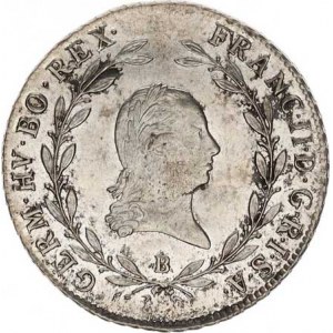František I. (1792-1835), 20 kr. 1803 B sbírkový