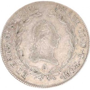 František I. (1792-1835), 20 kr. 1806 A - říšská koruna