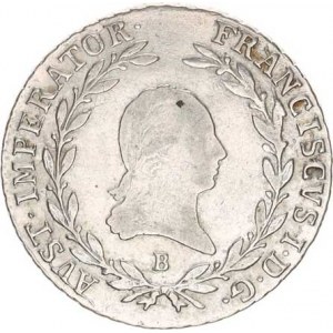 František I. (1792-1835), 20 kr. 1808 B