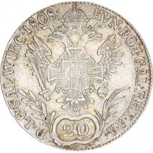 František I. (1792-1835), 20 kr. 1808 B