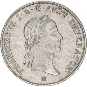 František I. (1792-1835), 20 kr. 1831 M R, nep. rys.