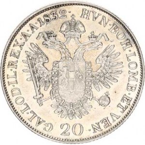 František I. (1792-1835), 20 kr. 1832 M