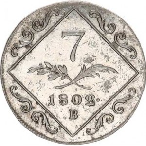 František I. (1792-1835), 7 kr. 1802 B