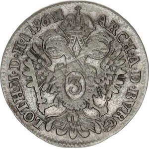 František I. (1792-1835), 3 kr. 1796 B