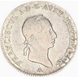 František I. (1792-1835), 3 kr. 1825 A R
